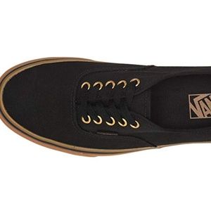 BNWOT Black & Gold Vans